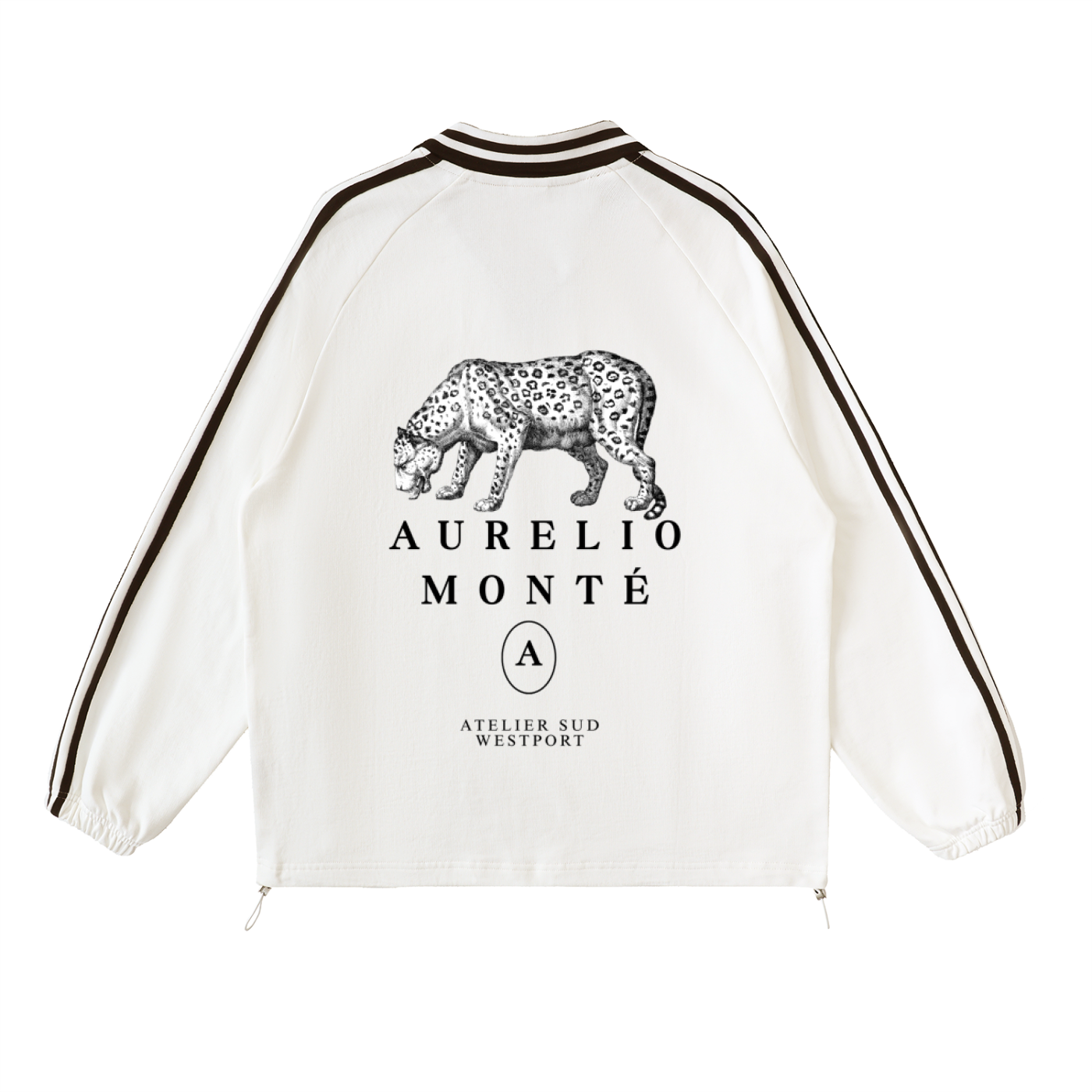 Essential Striped Collar Sweatshirt